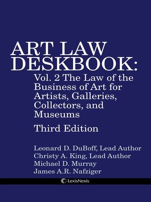 cover image of Art Law Deskbook